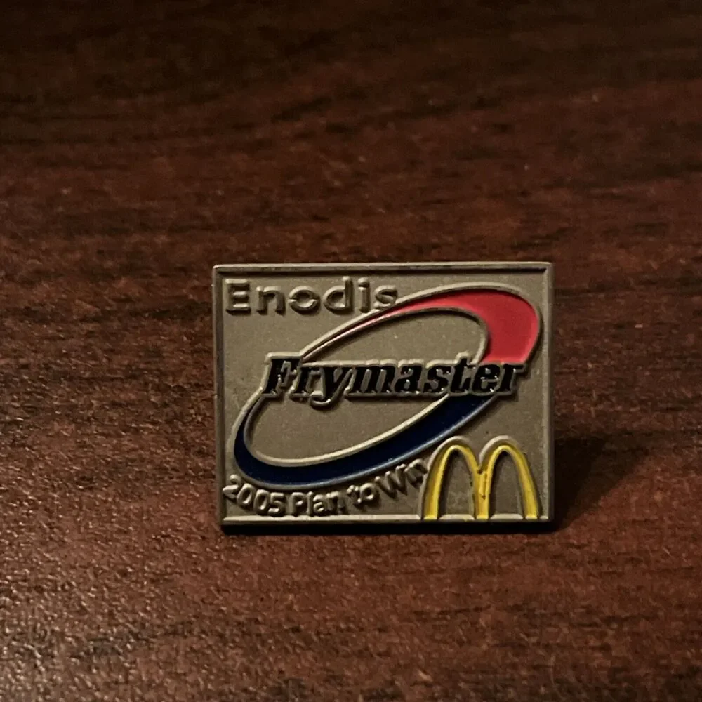 McDonald’s Enodis Frymaster 2005 Plan To Win Employee Lapel‎ Hat Pin